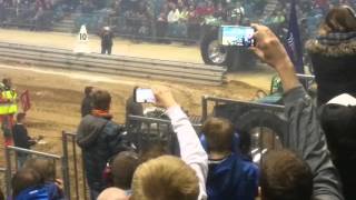 Riesa Traktor Pulling Erlkönig Indoor Sachsenarena 2016