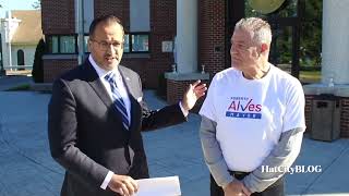 Roberto Alves Indy Party of Danbury lawsuit press conference