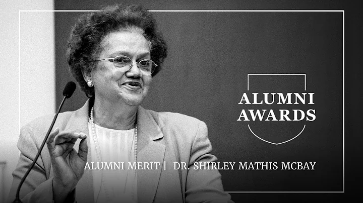 Dr. Shirley Mathis McBay (PHD '66) | Alumni Merit ...