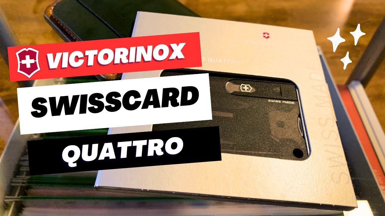 Victorinox SwissCard Quattro EDC Card Multitool YouTube