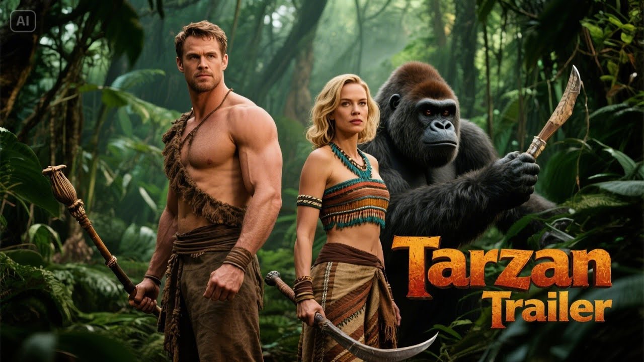 Tarzan (2026) - First Trailer | Chris Hemsworth, Charlize Theron | Cinematic Concept [4K] - YouTube