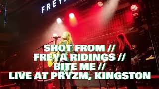 SHOT FROM // FREYA RIDINGS // BITE ME // LIVE AT PRYZM, KINGSTON