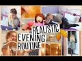 REALISTIC EVENING ROUTINE! | Autumn 2016