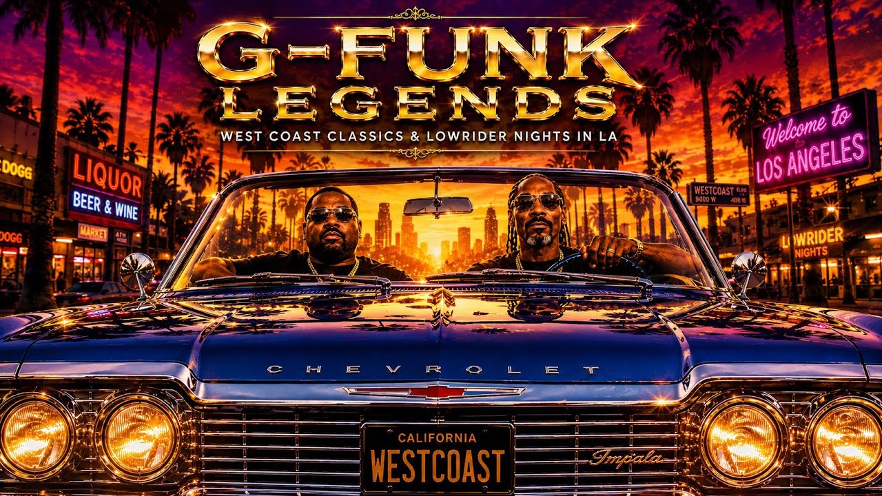 G-FUNK LEGENDS 💥| West Coast Classics & Lowrider Nights in LA