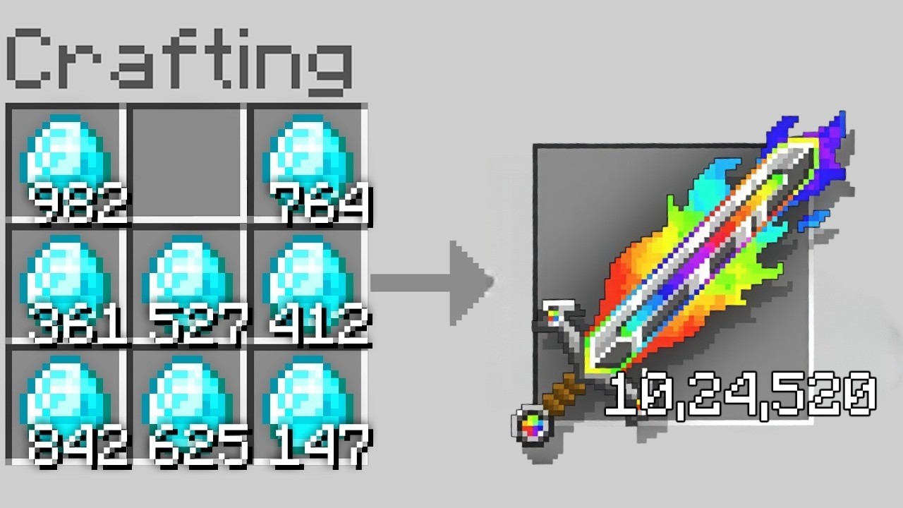 Minecraft, But Crafts Are Random…