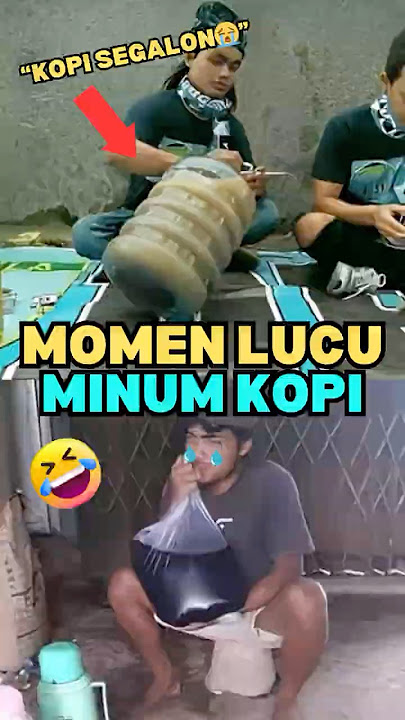 Inilah 3 Momen Lucu Saat Minum Kopi #shorts