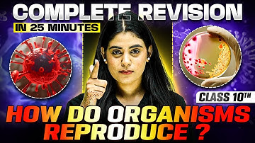 How do Organisms Reproduce? - Complete Revision in 25 Minutes 🔥 | Class 10th Board