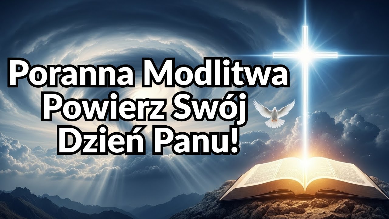 „🌄 Poranna Modlitwa – Powierz Swój Dzień Panu, a Jego Ręka Poprowadzi Cię w Pokoju! 🙏✨🔥”