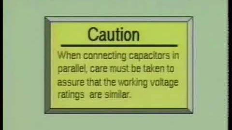 Electronics 08 AC - Capacitors   Part1