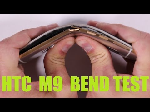 HTC One M9 Bend test, Flame Test, Scratch Test FAIL