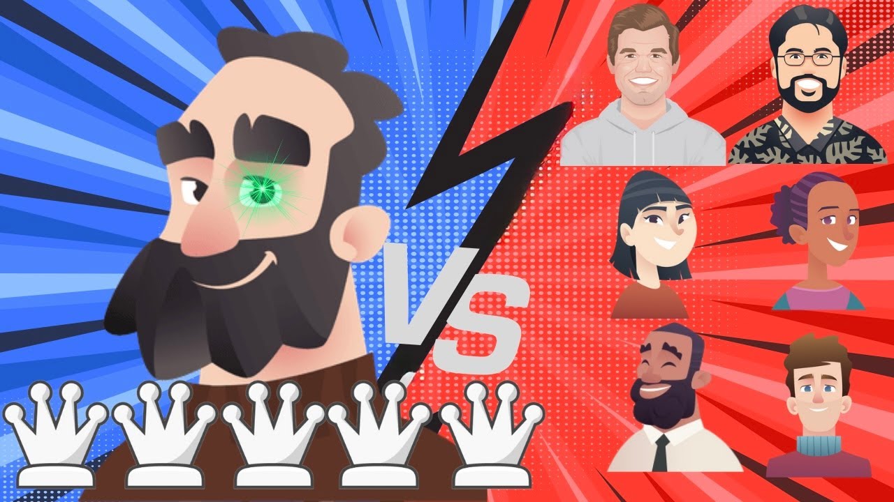 I gave MARTIN 5 QUEENS to see if he can win a Tournament...