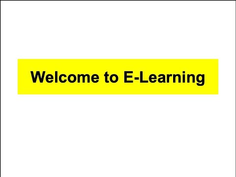 Course 2 E-Learning Intro - YouTube