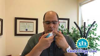 How to Properly Use Nasal Sprays