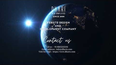 Ecommerce Development Company Chennai 2022 : Chennai Website Development Company 2022 | Dhariz Tech