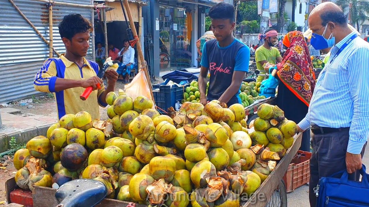 Amazing Street food of Dhaka Bengali Street Food Young boy Hard