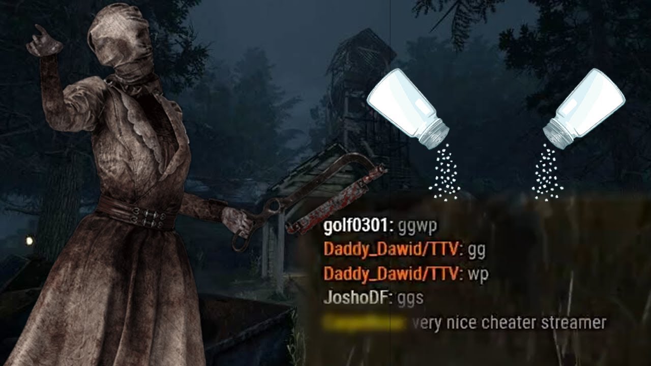 Salty Nurse Thinks I'm A CHEATER | Dead By Daylight