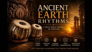 Solo Tabla Meditation | Ancient Earth Rhythms | Indian Classical Percussion
