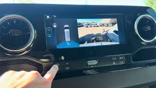 How to use the MMI touchscreen in a 2025 Mercedes Sprinter Cargo Van
