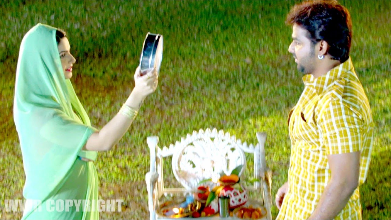 PAWAN SINGH AND KAVYA SINGH | पवन सिंह के लिए काव्या सिंह ने रखा करवा चौथ का व्रत...