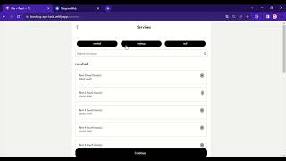 Booking app with node js and react js + telegram bot