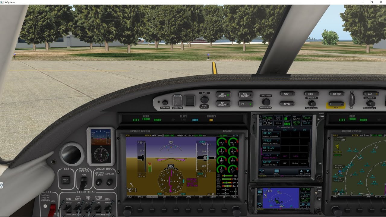 Tuto complet : Nav IFR avec Skyview et GTN sur Eclipse 550 NG