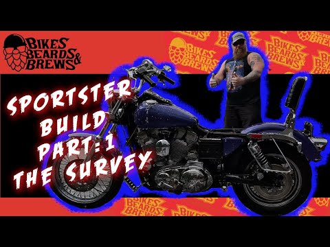 Harley Davidson Sportster Build Pt:1 The Survey