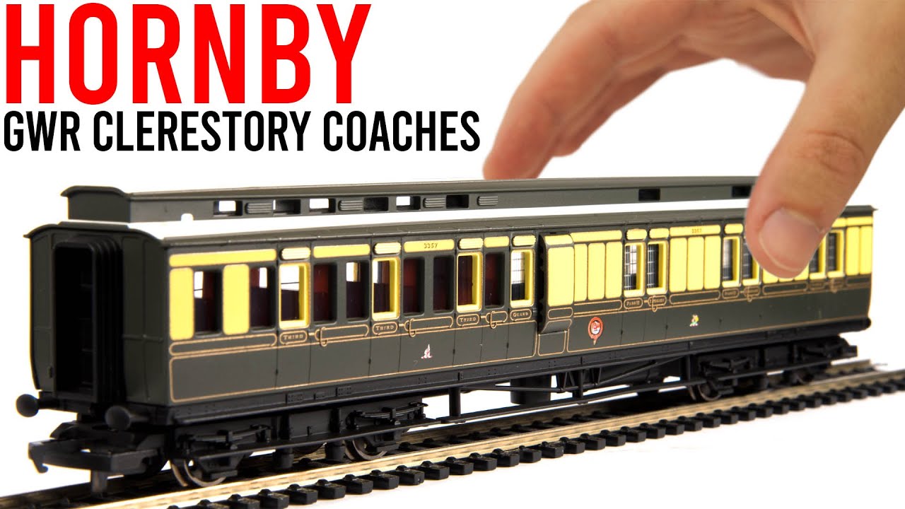 Hornby's Most Beautiful Coaches? GWR Clerestory Unboxing & Review