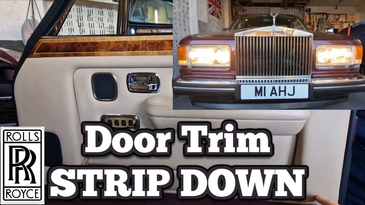 How to REMOVE DOOR CARD & TRIM on the Rolls-Royce Silver Spirit III. Also a workshop catch up! Ep.27