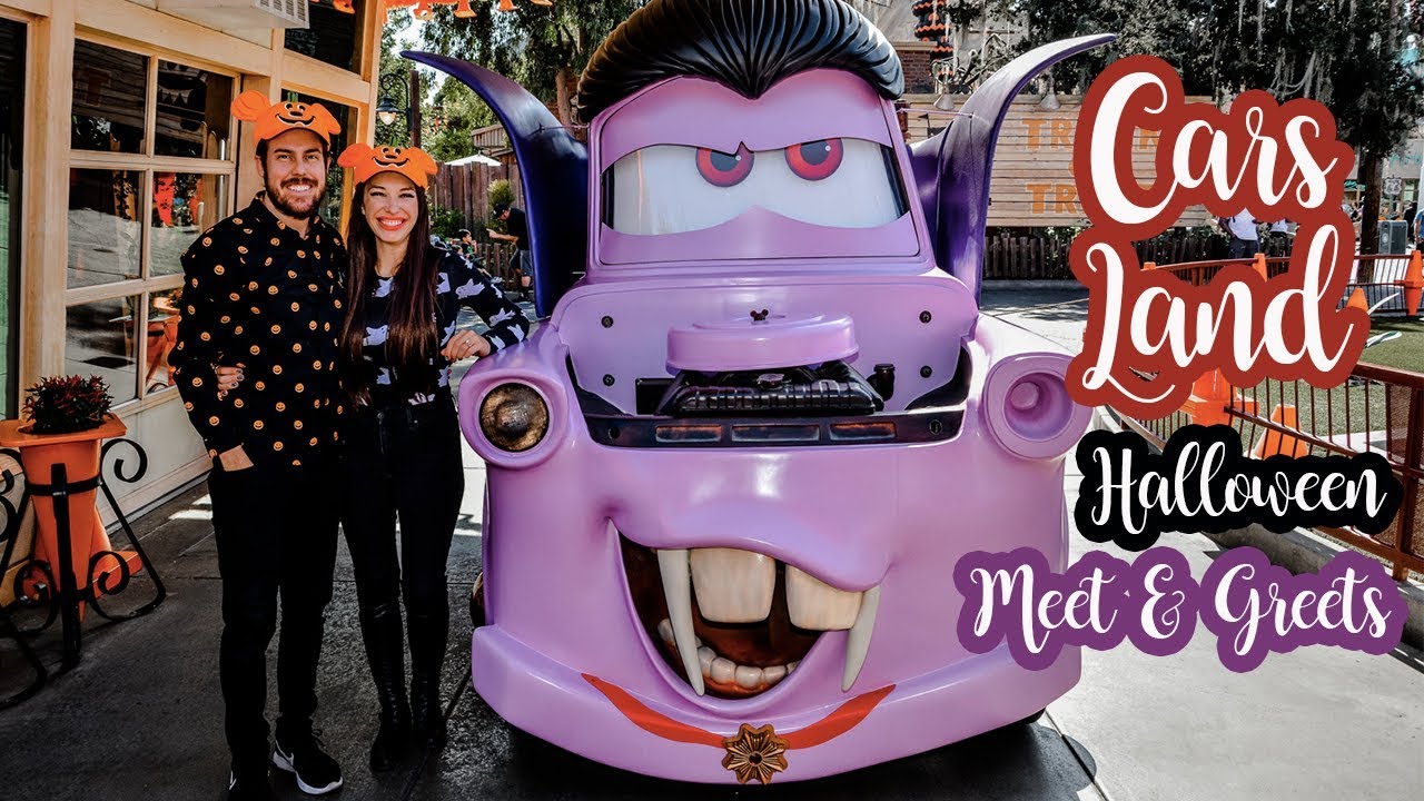 Cars Land Halloween Meet and Greets YouTube