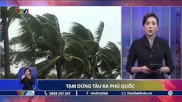 Tạm dừng tàu ra Phú Quốc do ảnh hưởng thời tiết xấu | VTVWDB