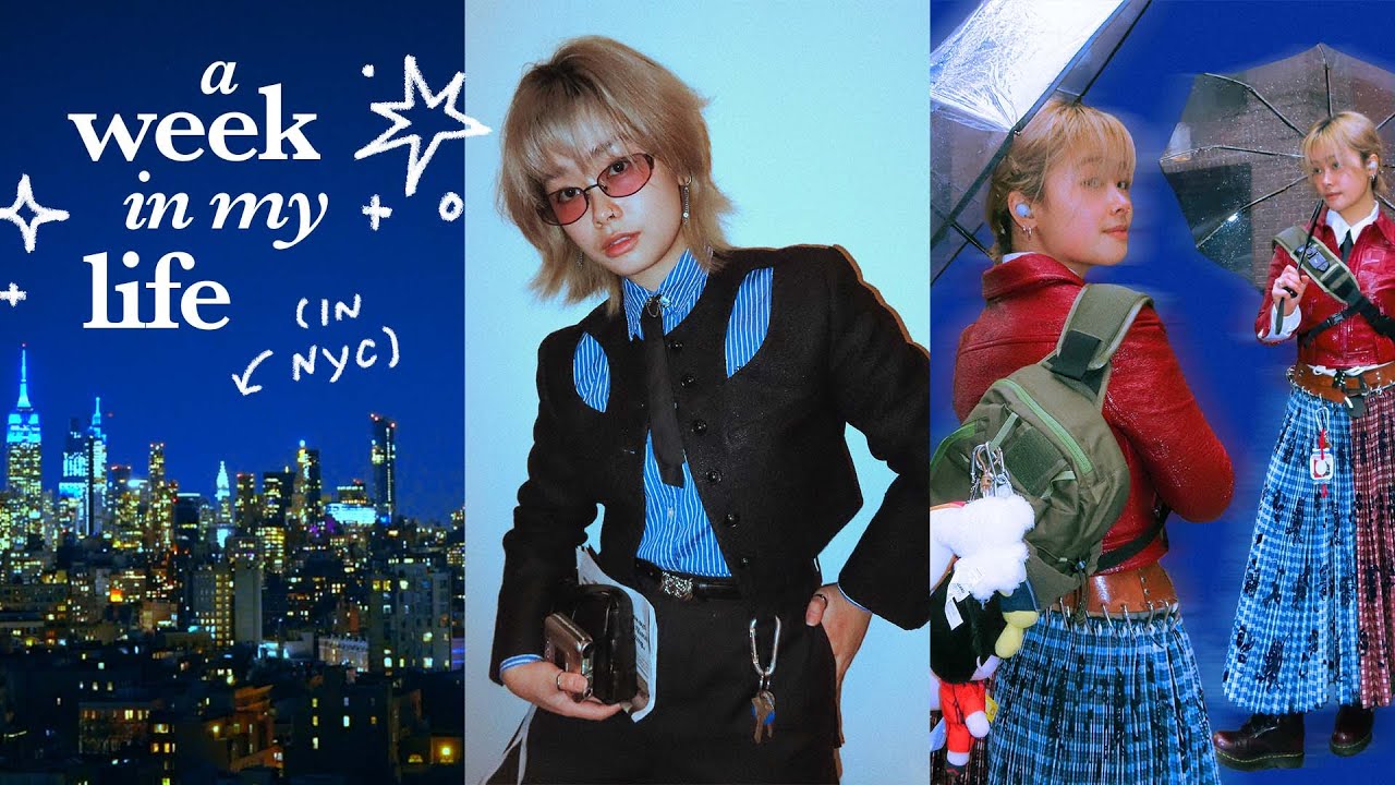 a week in my life // nyfw, home decor, & making art