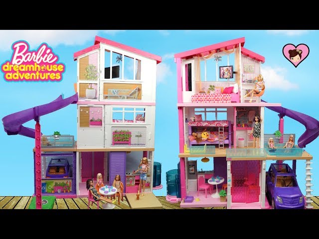 Barbie Estate Dreamhouse Adventures Large Three-Story Dolls House