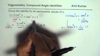 Find Non Permissible Values and Prove Trigonometric Identity