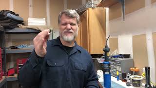 How to oil blue screws