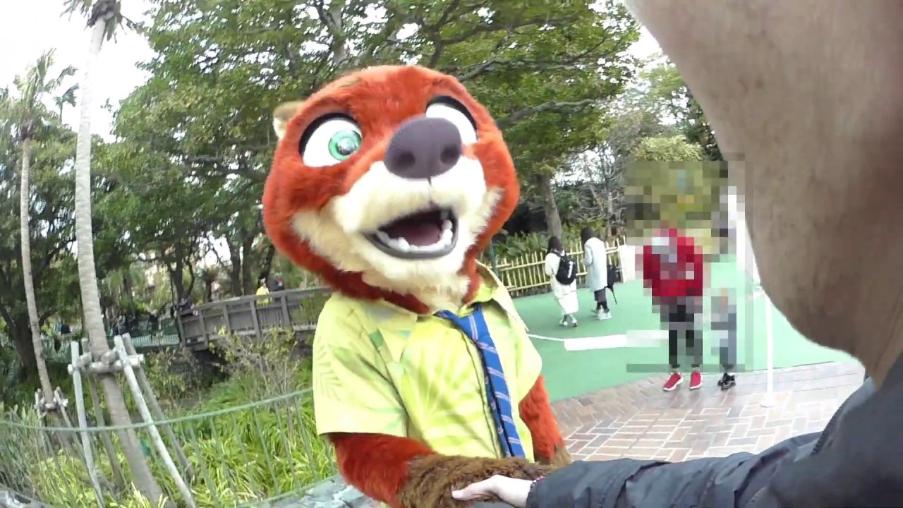 ズートピアのニック ワイルドとご挨拶 Youtube