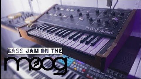 Moog Synth Bass Test (Prodigy Mini Jam Session)