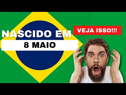Nascido em 8 de Maio | Este é o SEGREDO DE VOCÊ | Feliz aniversário