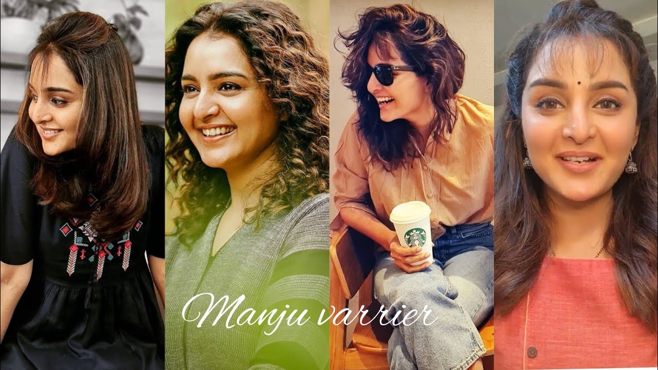 10 Chic hairstyles of Manju Warrier
