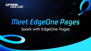Zero-Cost, Edge-Native: Meet EdgeOne Pages