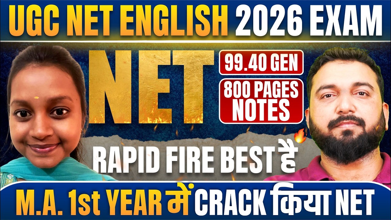How Sunanda Cracked UGC NET English 2026 in M.A. 1st Year | 99.40 Percentile Strategy 🔥