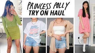 PRINCESS POLLY TRY ON HAUL w/ discount code!
