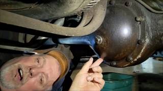 1949 Chevy Truck, rear differential gear oil change, Volume 129