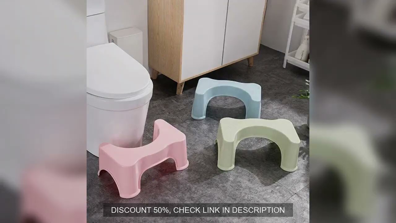 Bathroom Squatty Potty Toilet Stool Children Pregnant Woman Seat Toilet Foot Stool for Adult Men Wom
