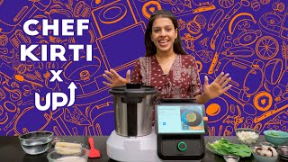 I tried cooking with AI with India's first smart cooking assistant Upliance.ai 💯