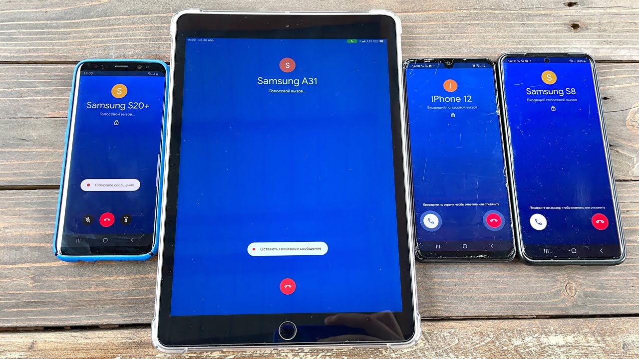 Incoming Call Google Duo Group Messenger / IPad 8 (2020) / IPhone 13 PRO / Samsung S20 / S21 SE