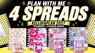 Plan With Me | NEW Kellofaplan 2027 Planners & Stickers!