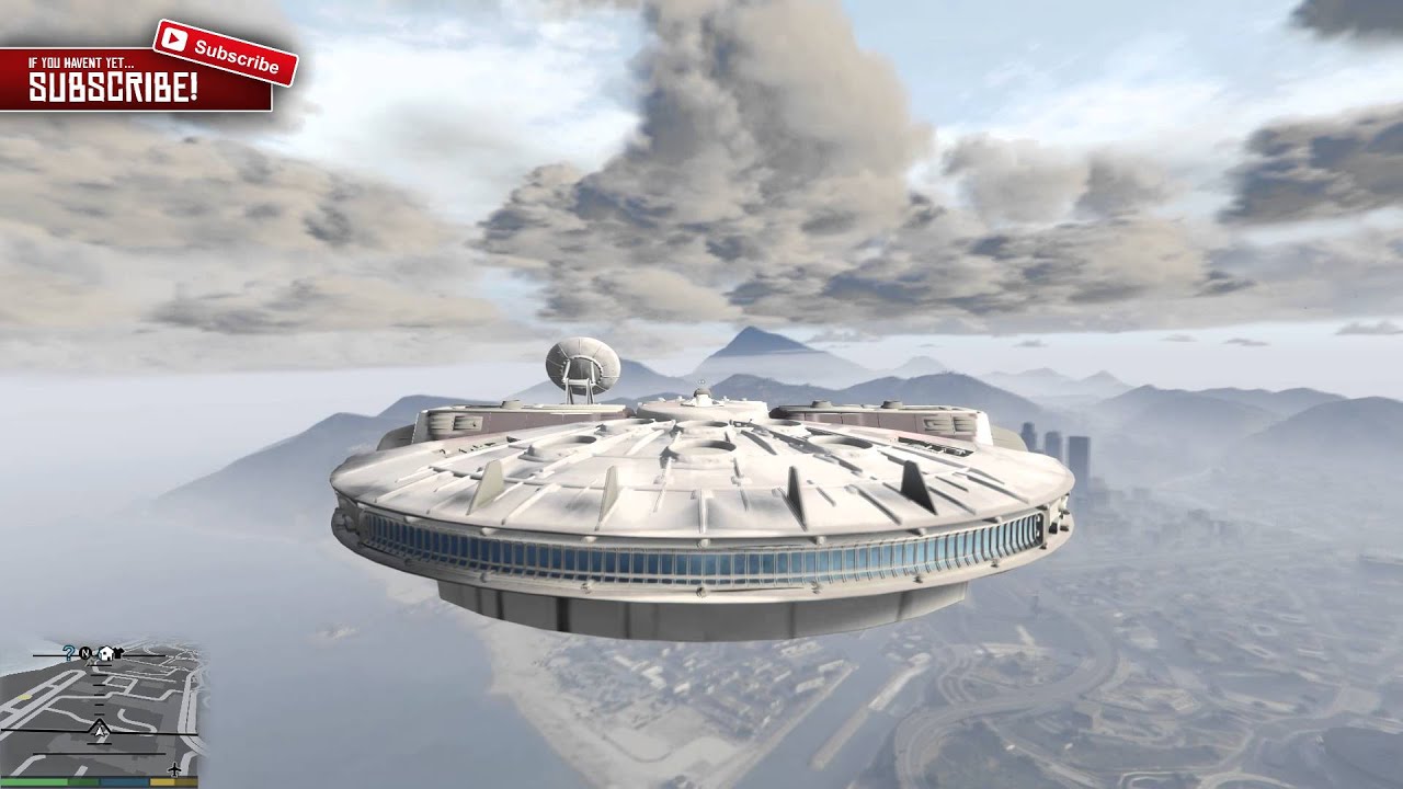 GTA 5 - Millennium Falcon (PC MOD)
