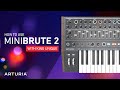 How To Use Arturia MiniBrute 2 with King Unique - Oscillators