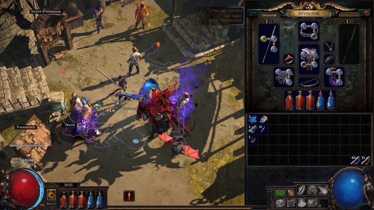 Path of Exile Gameplay Deutsch Hexe 034 - YouTube