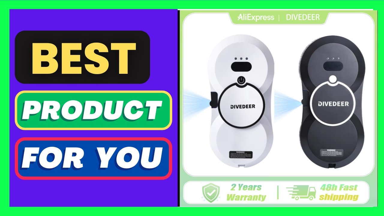 DIVEDEER Water spray window cleaning robot intelligent high-